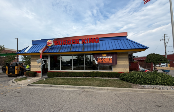 Brighton Burger King Remodel Nearing Completion