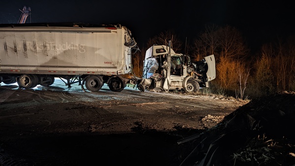 Overturned Semi Shuts Down US-23 For Hours