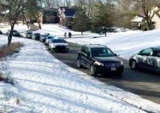 Car Parade Greets Local Vet On 90th Birthday