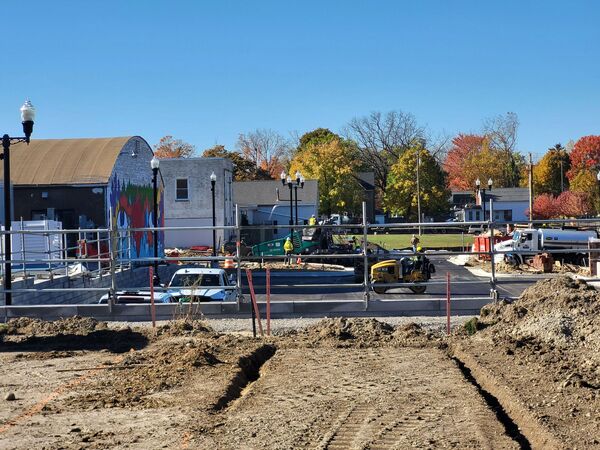 City of Howell's Depot Lot / Fire & Ice Project Progressing