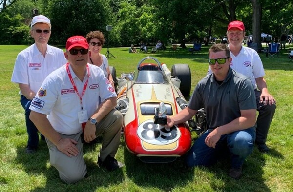 Race Car Owned by John Conely Wins Award at Ford House