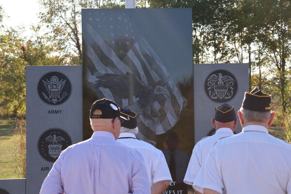 Dedication Ceremony Honors Hartland Veterans Memorial at Settlers Park