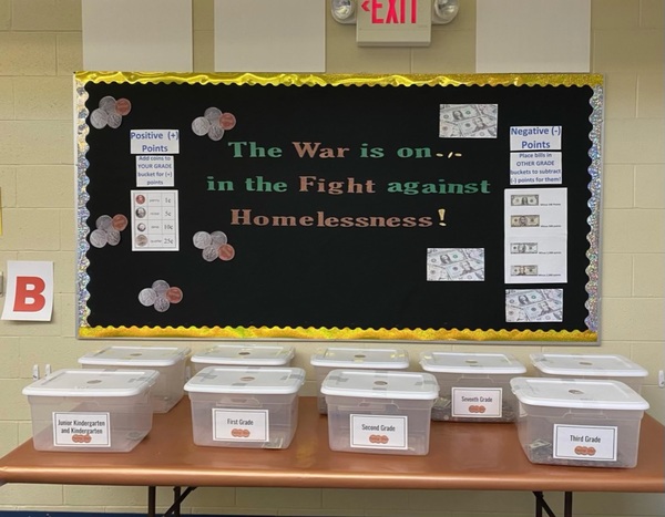 Students Wage "Penny Wars" To Help Homeless