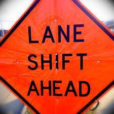 Lane Shift On Brighton Road