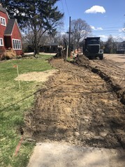 Sidewalk Work Continues As Part Of East Huron Street Project