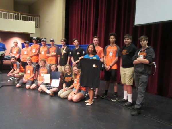 Brighton High School TechnoDogs Honored for Winning World Title