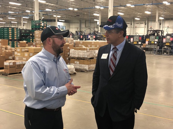 Congressman Bishop Visits Newly Expanded Brighton Plant