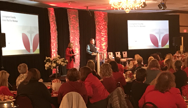 Women Go Red For Heart Health Awareness