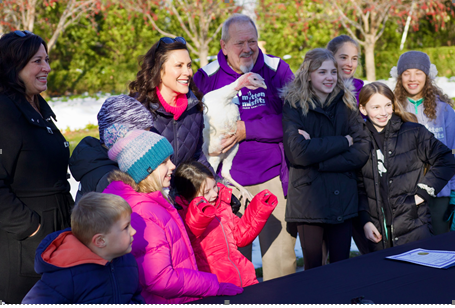 Whitmer Pardons Thanksgiving Turkey "Mitch E. Gander"