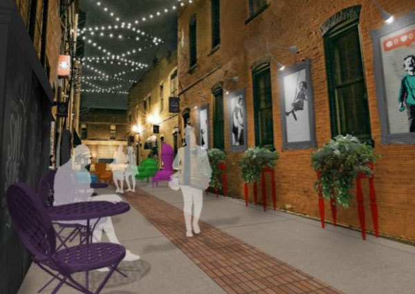 Peanut Row Alley And More Bike Racks Coming To Downton Howell