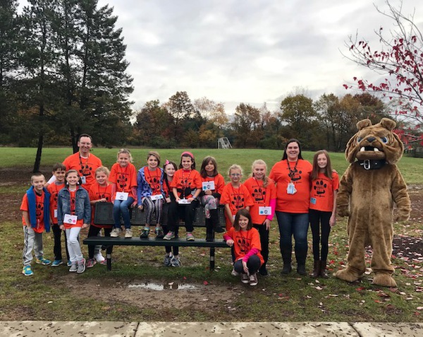 Hilton Elementary School in Brighton Gets Buddy Bench