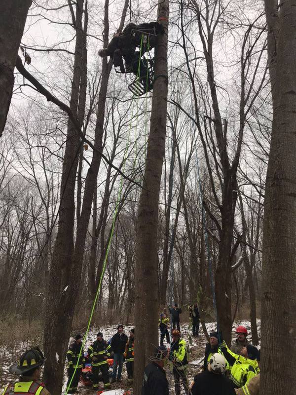 Hunter Trapped Upside Down, Rescued From Tree Stand