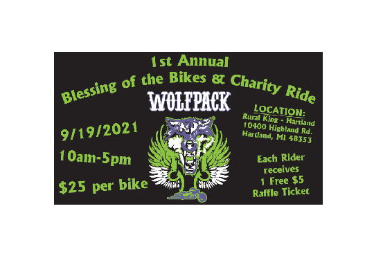 Club To Host 1st Annual Blessing Of The Bikes & Charity Ride