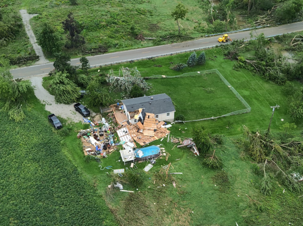 Clean-Up Continues After Damaging Storms, EF1 Tornado