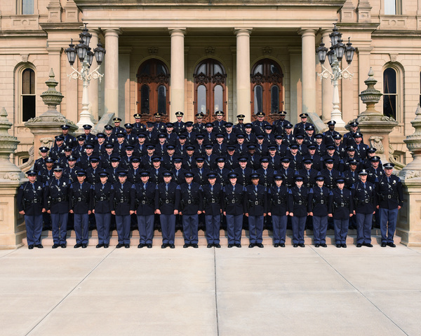 Michigan State Police Welcome New Area Recruits