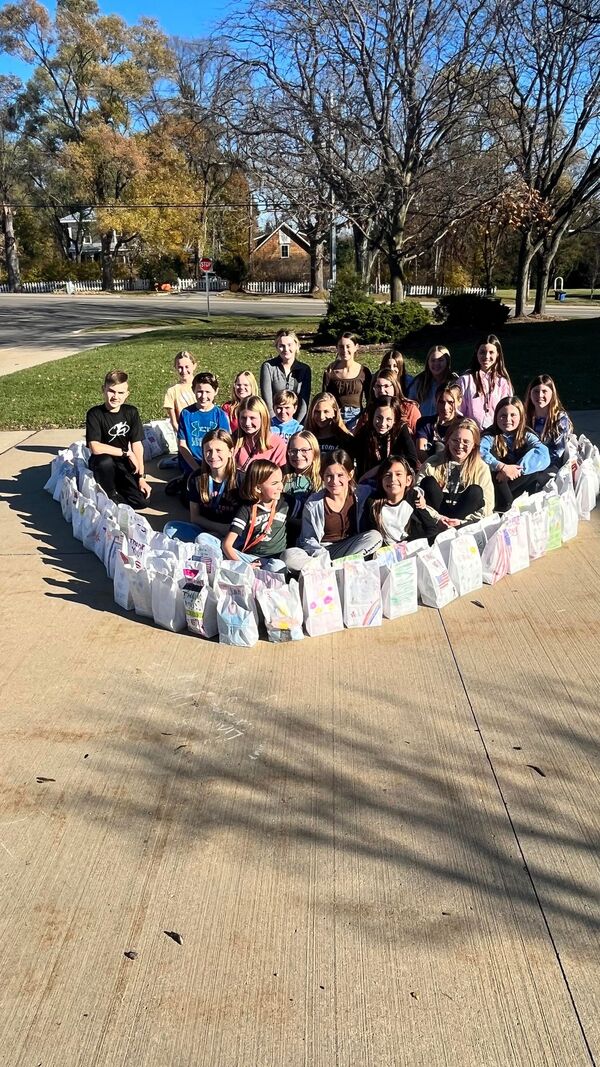 Gift Bags Given by Brighton Students & Teachers to Veterans