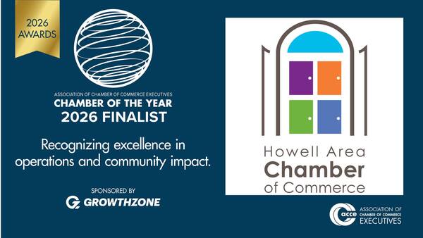 Howell Area Chamber Of Commerce Finalist For 2026 Chamber Of The Year Award