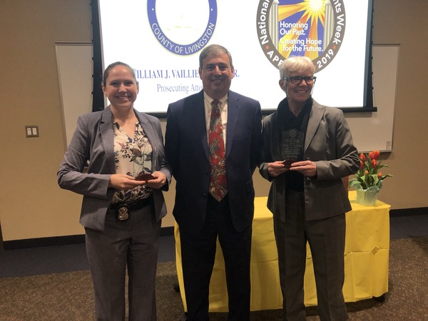 Three Recognized For Going Above And Beyond For Crime Victims' Rights