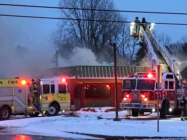 Fire Destroys Lyon Township Restaurant