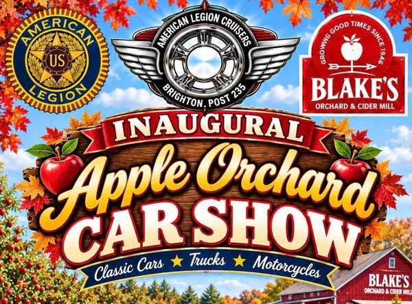 Brighton's American Legion Post 235 to Host Inaugural Cruisers Car Show Sunday