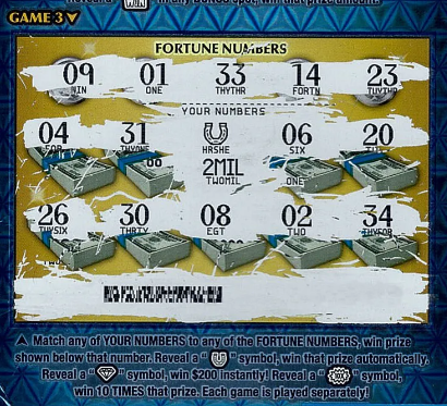 Fenton Store Sells Winning $2 Million Scratch-Off Ticket