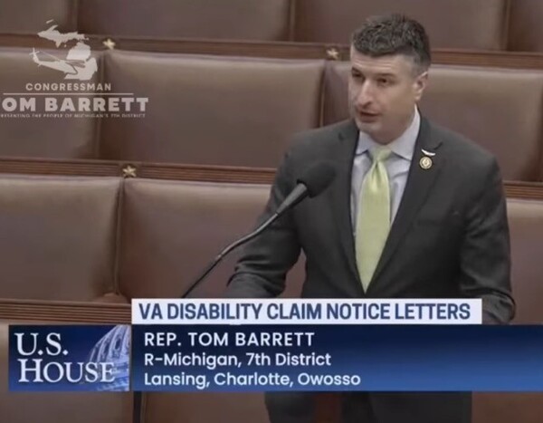 Barrett's Clear Communication for Veterans Claims Act Passes US House