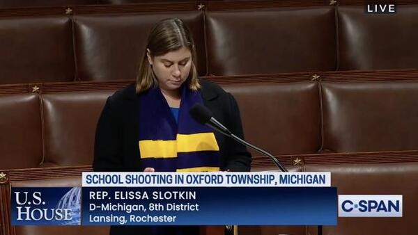 Slotkin Honors Oxford Victims, First Responders On House Floor