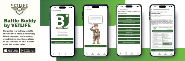 Vetlife's App 'Battle Buddy" Making it Easier for Veterans to Access Multiple Benefits