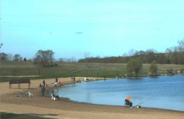 Yearly Trout Stocking Takes Place at Spring Mill Pond