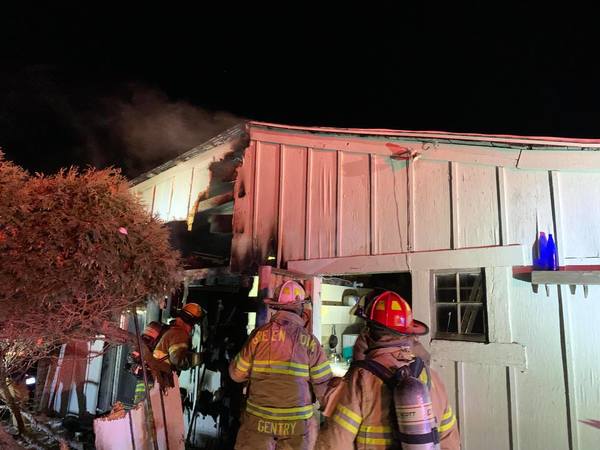 Crews Battle Barn Fire In Northfield Township