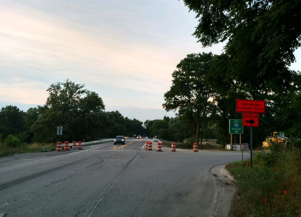 Pleasant Valley Road Bridge Open To Traffic