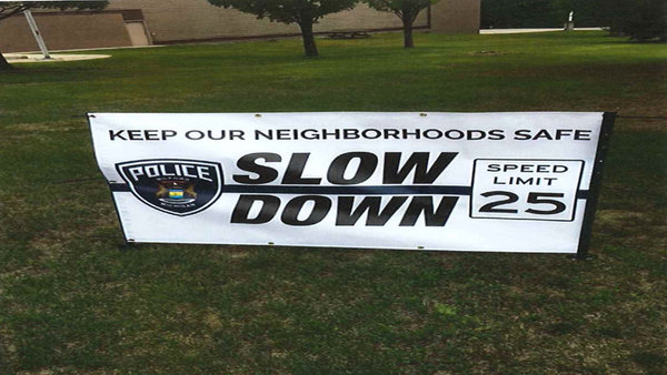 New Signs Next Phase of Milford Neighborhood Traffic Safety Program