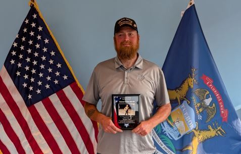 Terran Frye Named July Veteran Of The Month