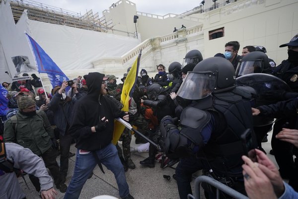 Chaos, Violent Protests Erupt At Nation's Capitol