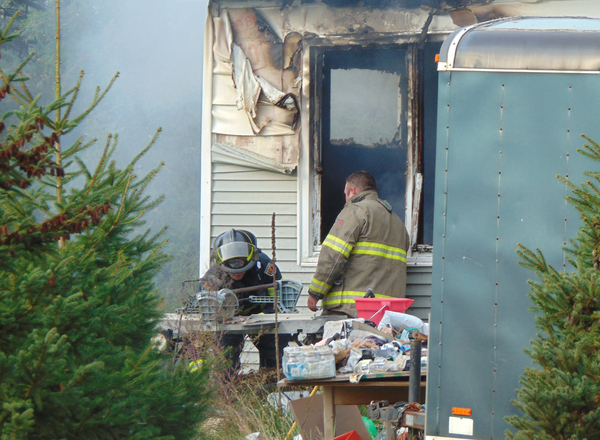 Fire Damages Tyrone Township House