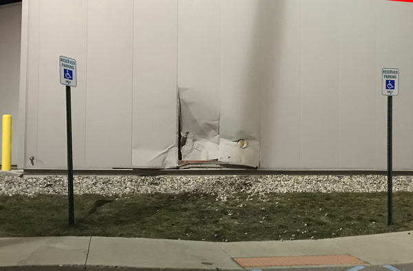 Wayward Driver Rams Into County Jail Facility