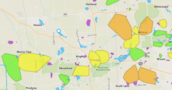 Strong Winds Leave Thousands Without Power