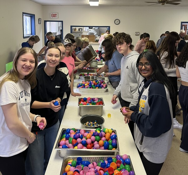 Volunteers Prepare For Annual South Lyon Kiwanis Easter Egg Hunt