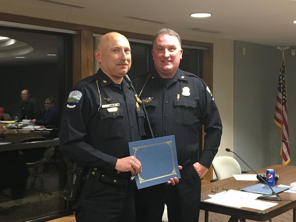 Hamburg Police Officers Recognized For Exceptional Actions