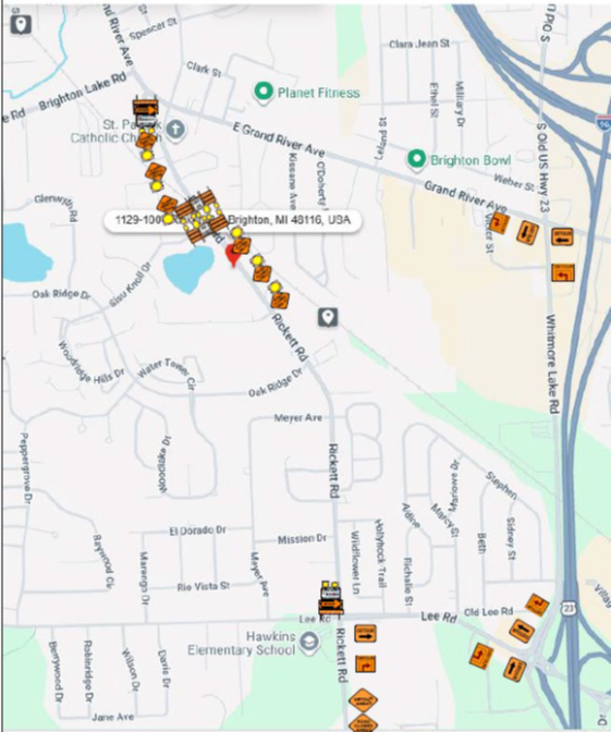 Rickett Road Closure Next Week For RR Crossing Repairs