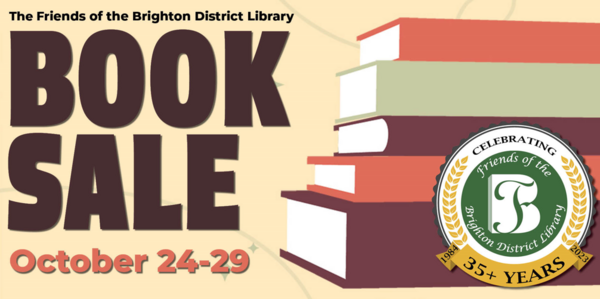 Shop the Fall Book Sale at Brighton District Library