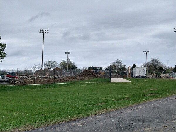 Construction Underway On HHS Senior Survivor Playground