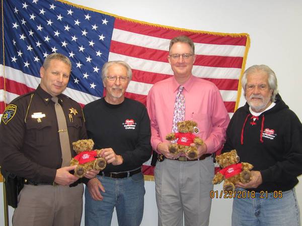 Sheriff's Office Gifted Comfort Teddy Bears For Child-Involved Cases