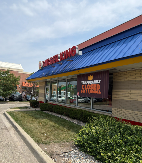 Brighton Burger King Remodel Nearing Completion