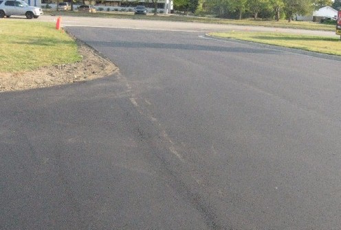 New Habitat For Humanity Parking Lot Complete