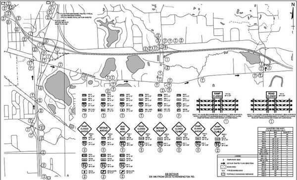 MDOT:  Nightly Closures EB I-96, US 23 Ramps Through Sept. 4