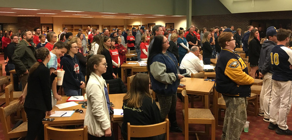Hartland Students Voice Support For Teacher, Coach Put On Leave