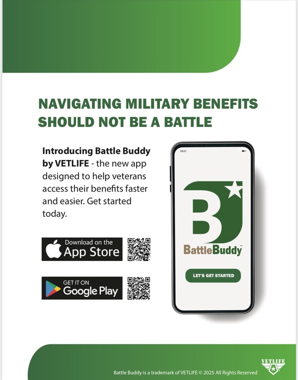 Vetlife's App 'Battle Buddy" Making it Easier for Veterans to Access Multiple Benefits