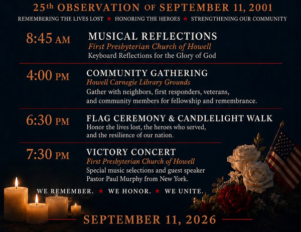 Together We Remember 9/11 Observance in Howell