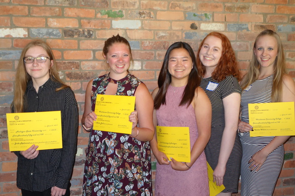 Brighton Rotary Announces Scholarship Winners